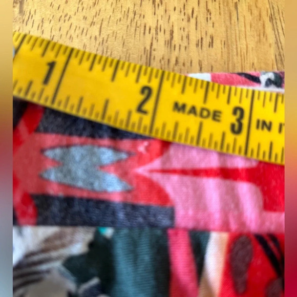 Maeve by Anthropologie multi colored faux wrap mini skirt, size Medium. - Picture 2 of 6